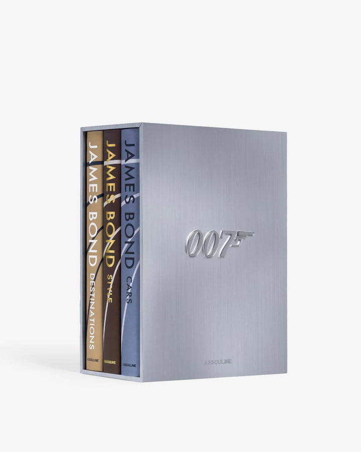 James Bond Trilogy with Slipcase Print Books Assouline