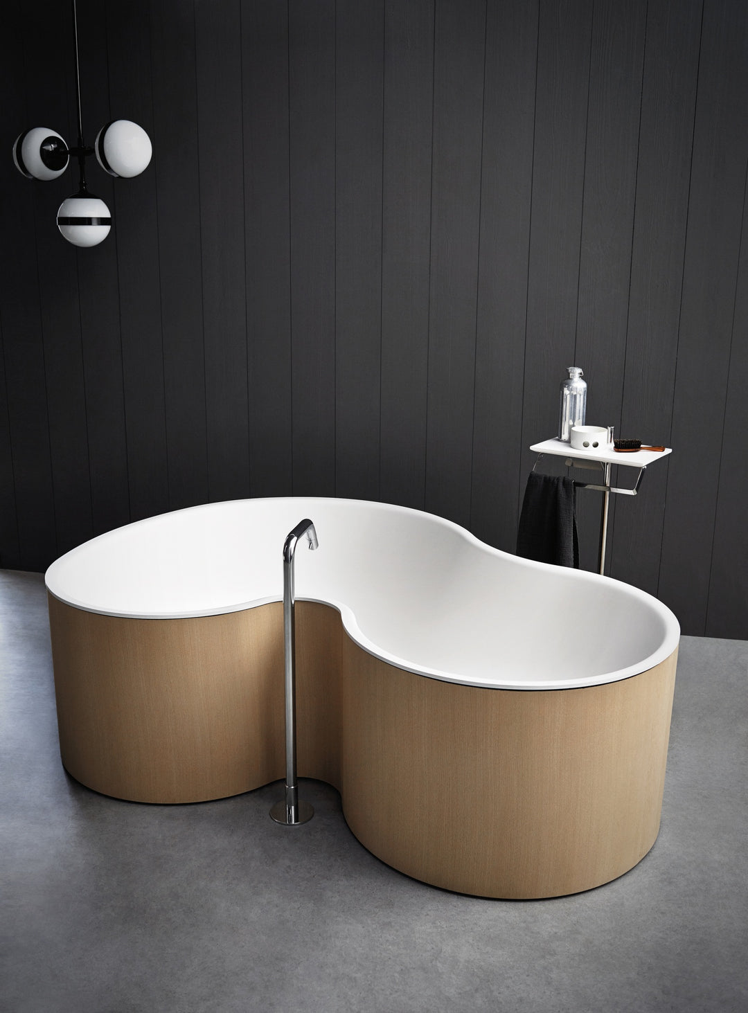 Agape DR Concrete Bathtub Bathtubs Agape