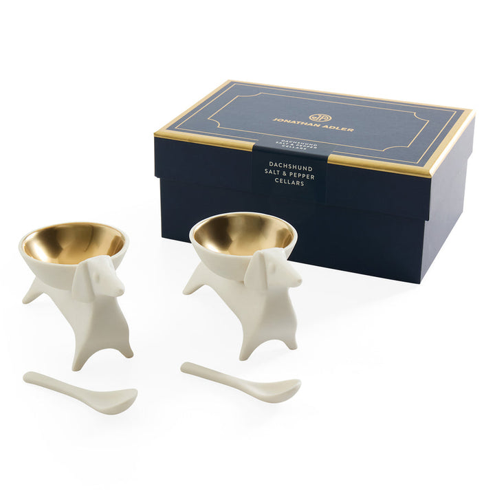 Dachshund Salt & Pepper Cellars Jonathan Adler