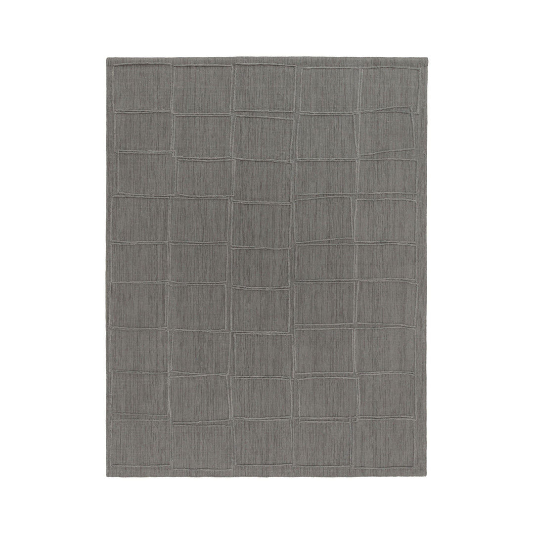 Tessera Offset Rug Rugs CC Tapis Dark Grey / Medium: 7 ft 7 in x 9 ft 10 in