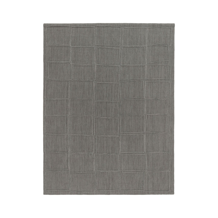 Tessera Offset Rug Rugs CC Tapis Dark Grey / Medium: 7 ft 7 in x 9 ft 10 in