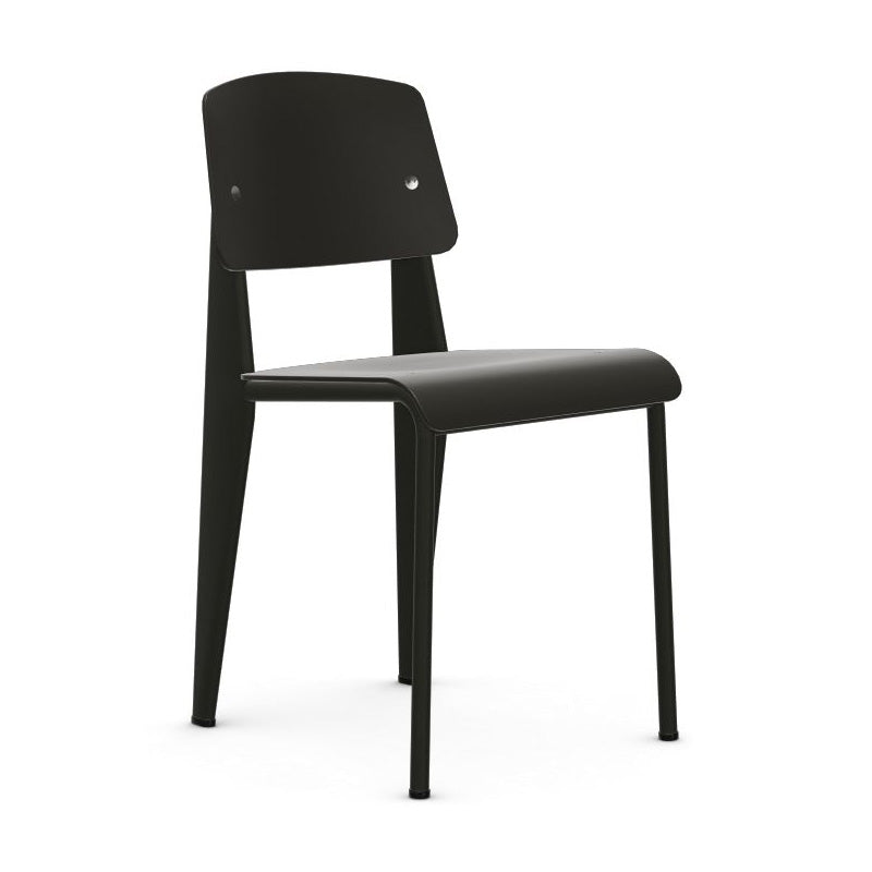 Standard SP Side Chair Chairs Vitra Deep Black Deep Black