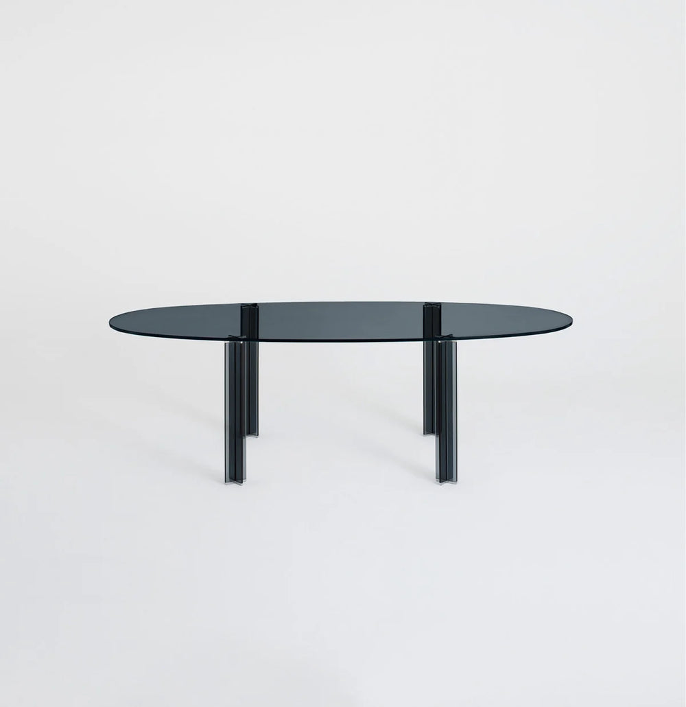 X-T Oval Dining Table Dining Table Glas Italia   