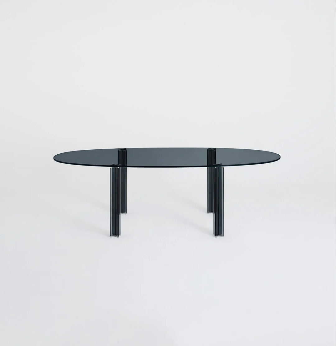 X-T Oval Dining Table Dining Table Glas Italia   