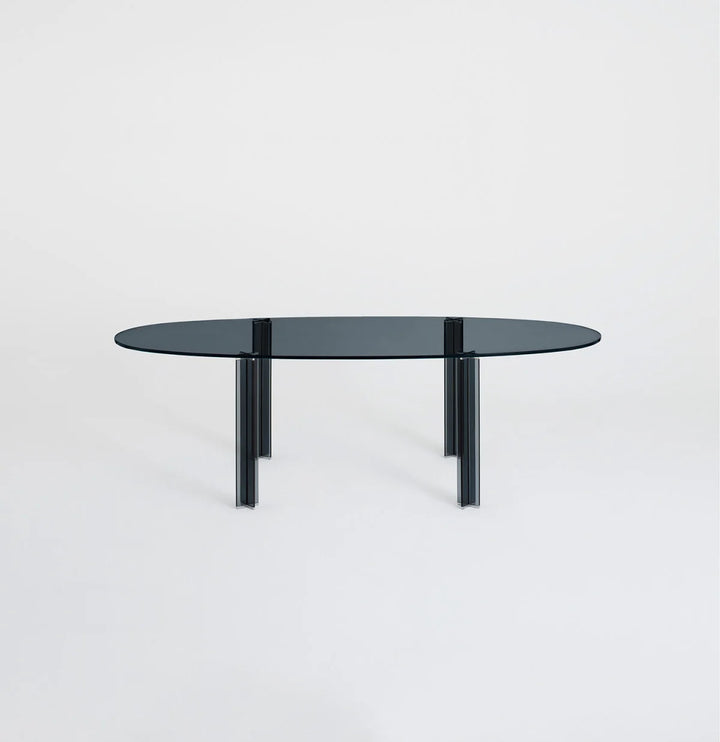 X-T Oval Dining Table Dining Table Glas Italia   