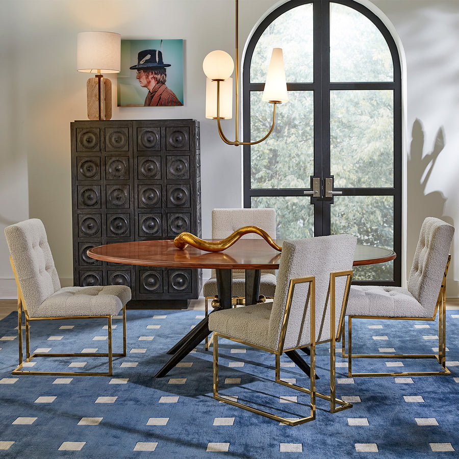 Goldfinger Dining Chair Jonathan Adler