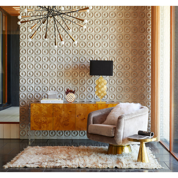 Bacharach Swivel Chair Jonathan Adler