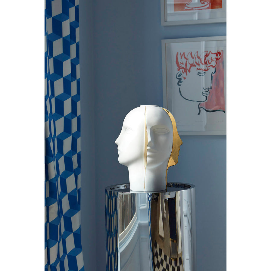 Atlas Split Vase Jonathan Adler