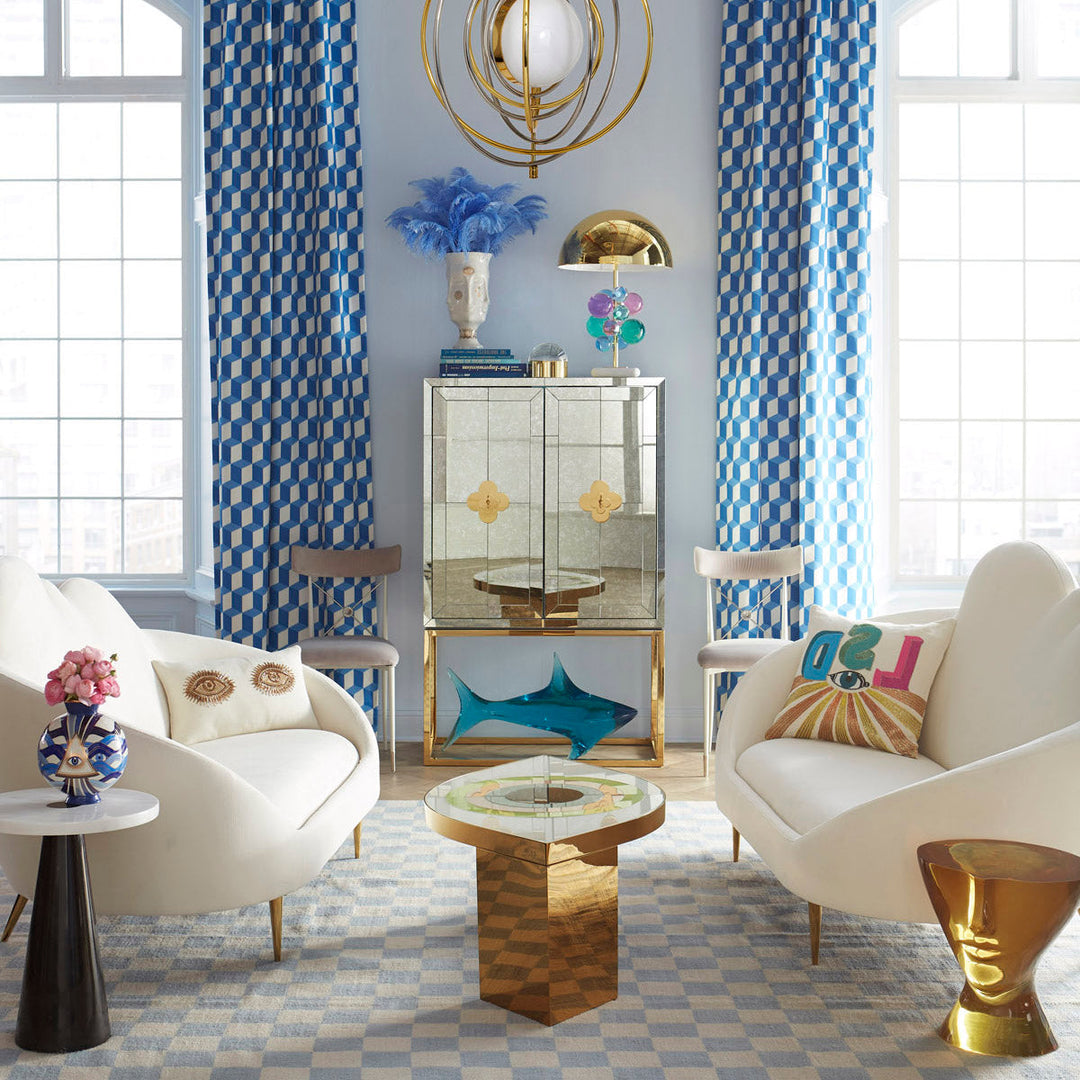 Muse Eyes Throw Pillow Jonathan Adler
