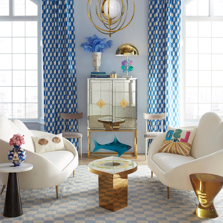 Muse Eyes Throw Pillow Jonathan Adler