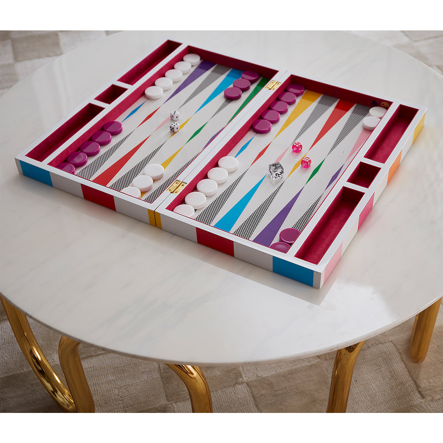Checkerboard Backgammon Set Jonathan Adler