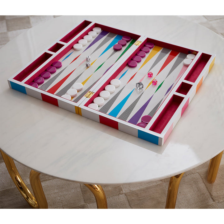 Checkerboard Backgammon Set Jonathan Adler