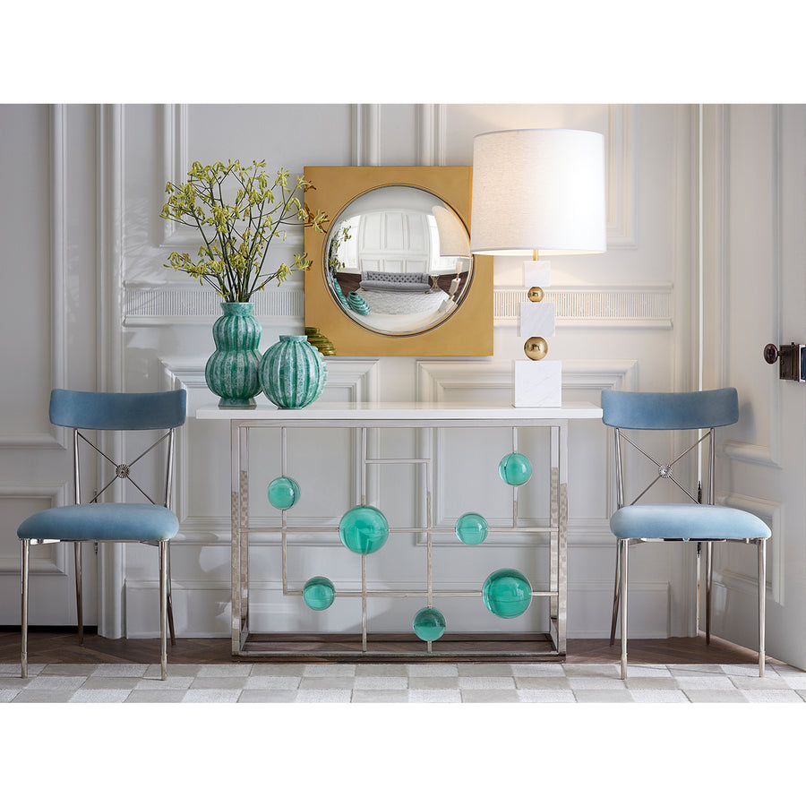 Globo Fretwork Console Jonathan Adler