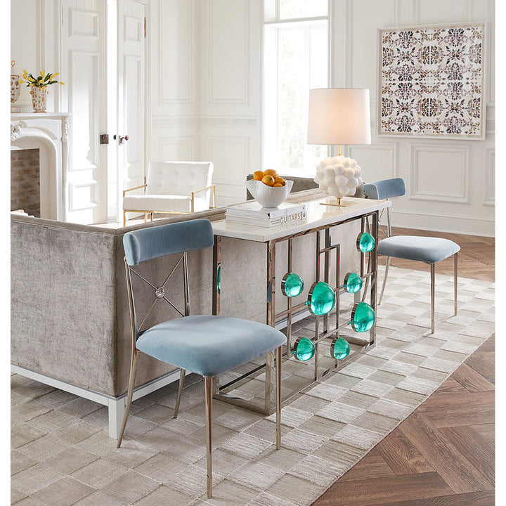 Globo Fretwork Console Jonathan Adler