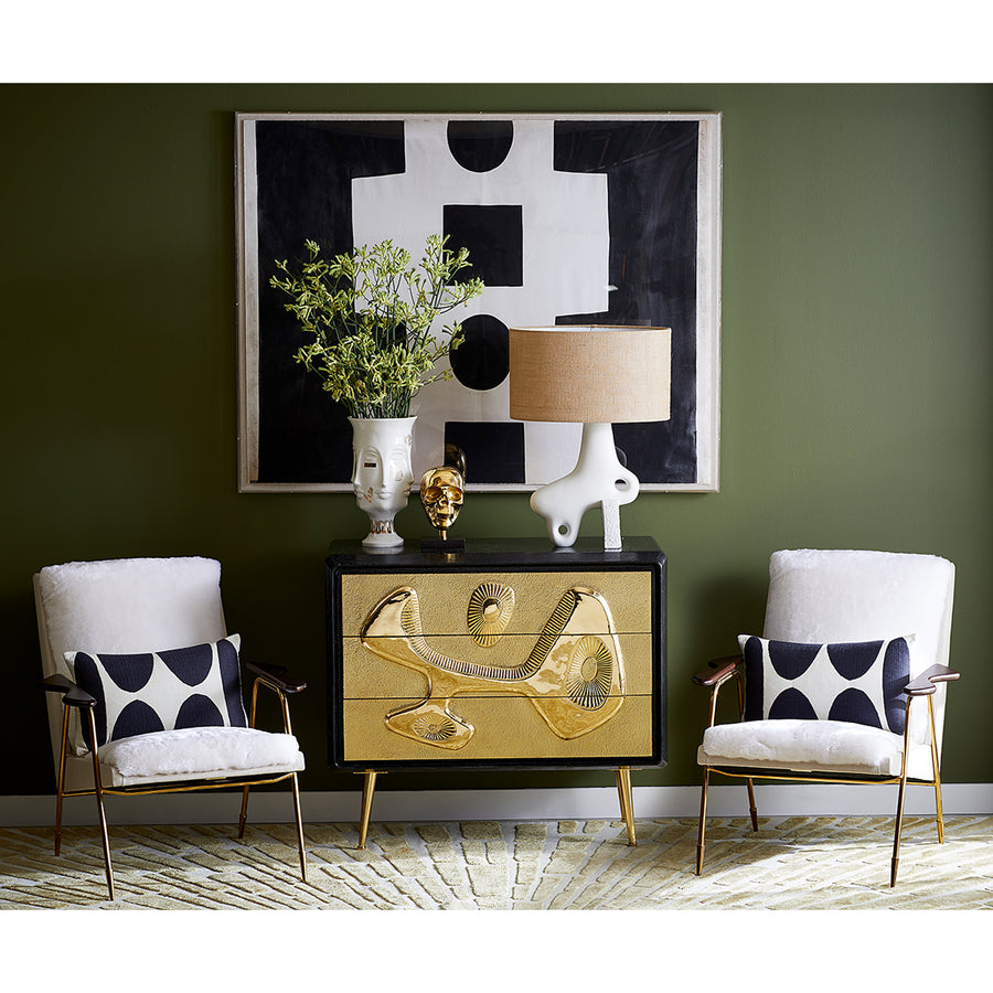 Gilded Dora Maar Urn Jonathan Adler