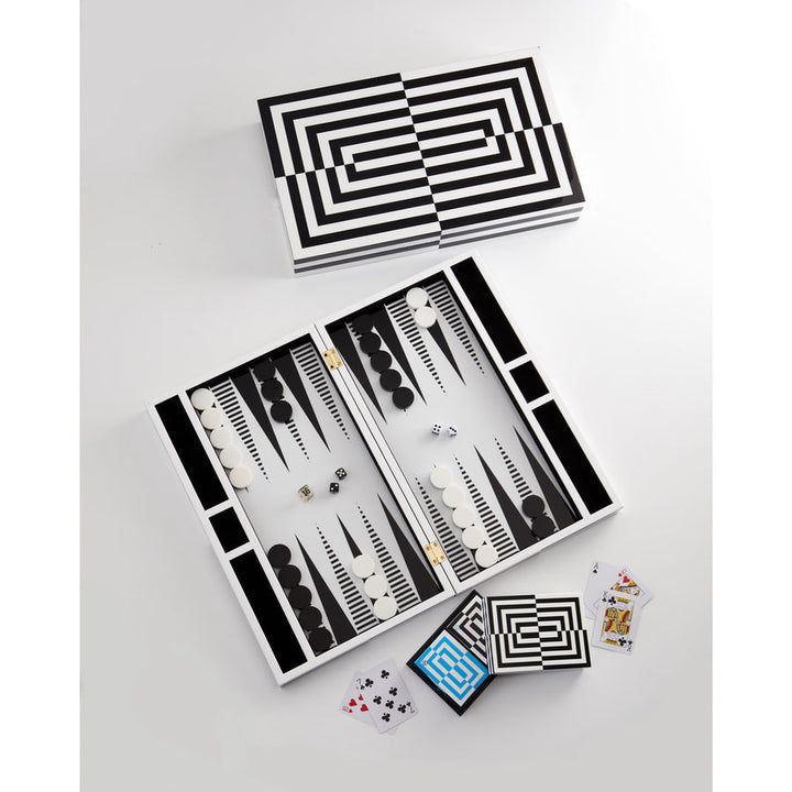 Op Art Lacquer Card Set Jonathan Adler
