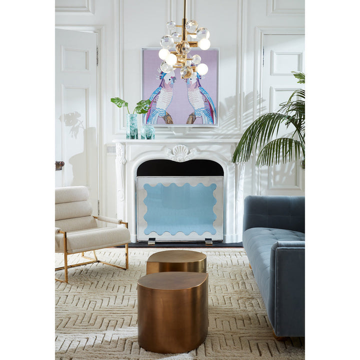 Parrots Beaded Art Jonathan Adler