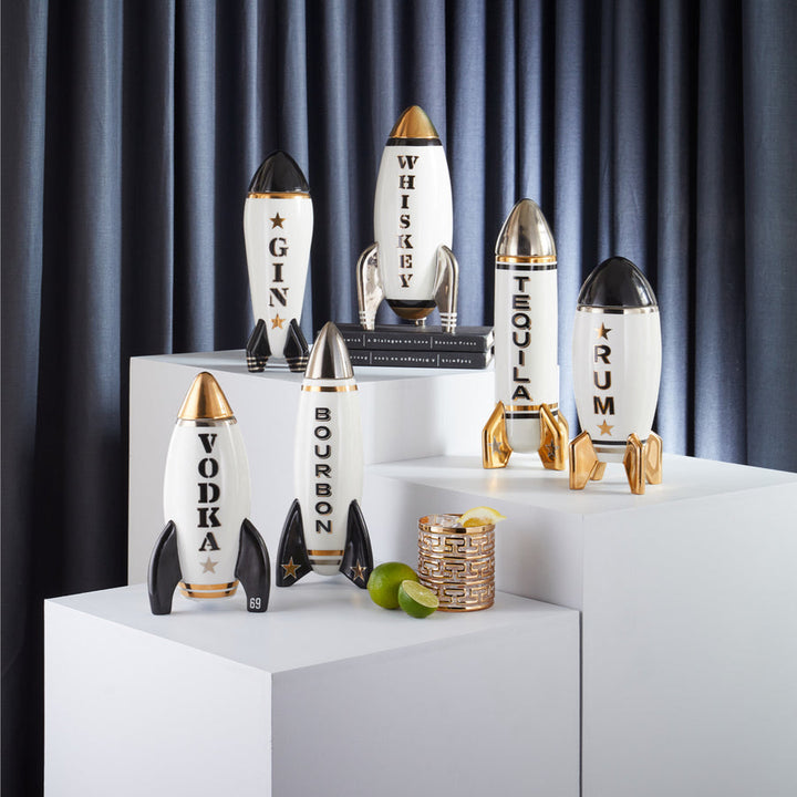 Rocket Bourbon Decanter Jonathan Adler