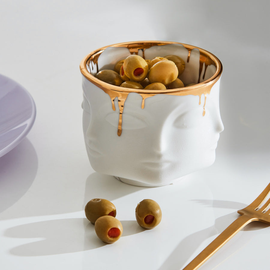 Gilded Dora Maar Condiment Bowl Jonathan Adler