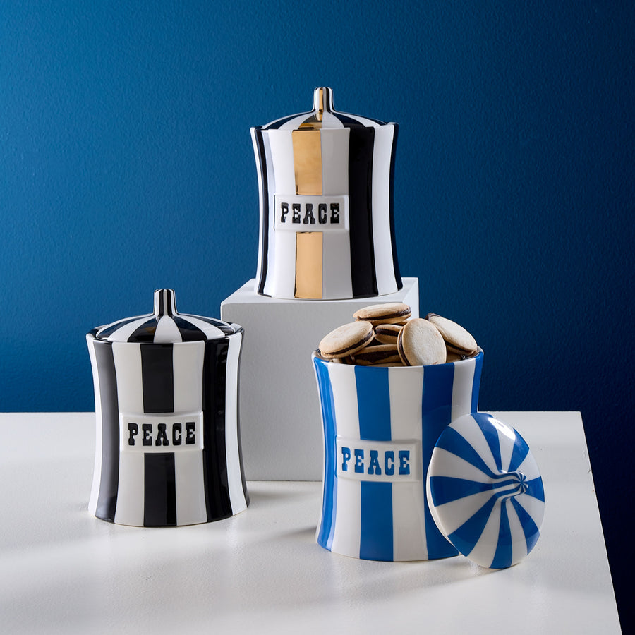 Vice Gilded Peace Canister Jonathan Adler