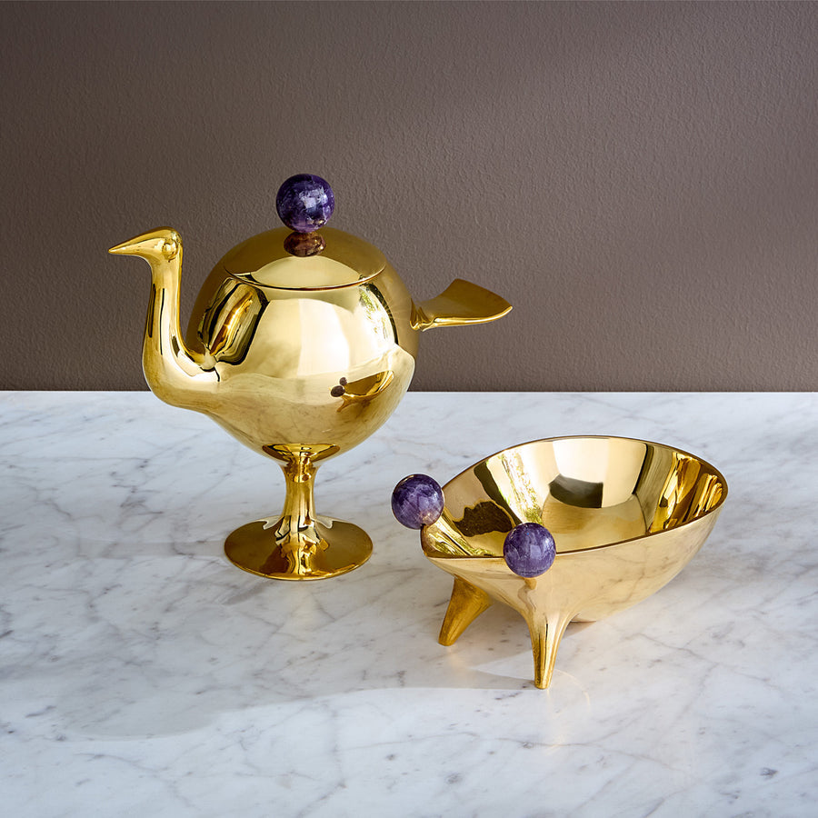 Brass Bird Box Jonathan Adler
