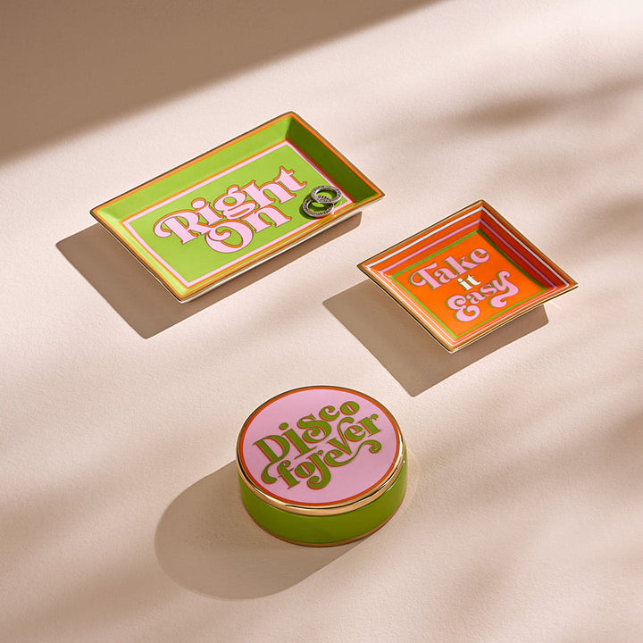 Take It Easy Square Tray Jonathan Adler