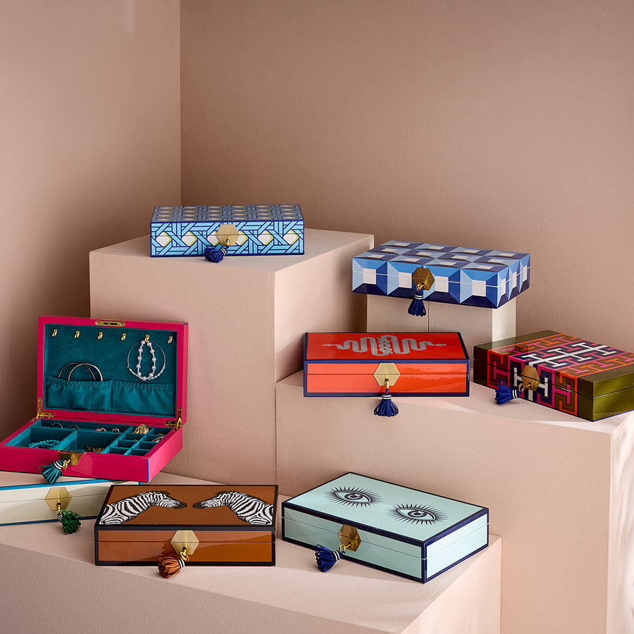 Madrid Lacquer Jewelry Box Jonathan Adler