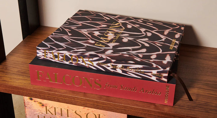 Falcons from Saudi Arabia Book Print Books Assouline