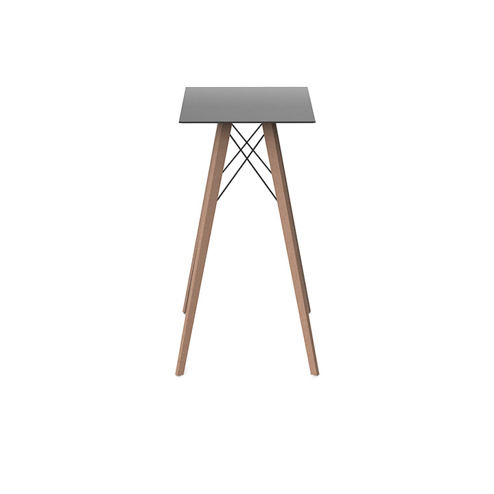 Faz Wood Square High Table Outdoor Vondom