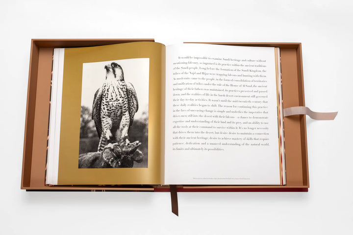 Falcons from Saudi Arabia Book Print Books Assouline