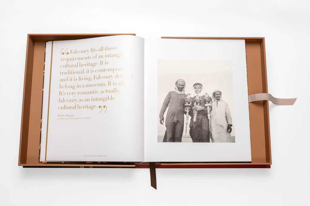 Falcons from Saudi Arabia Book Print Books Assouline