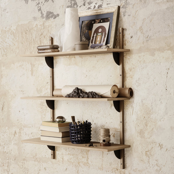 Sector Triple Shelf Bookcases & Standing Shelves Ferm Living