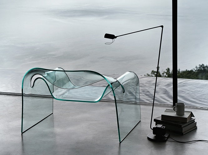 Ghost Glass Chair Arm Chairs, Recliners & Sleeper Chairs Fiam   