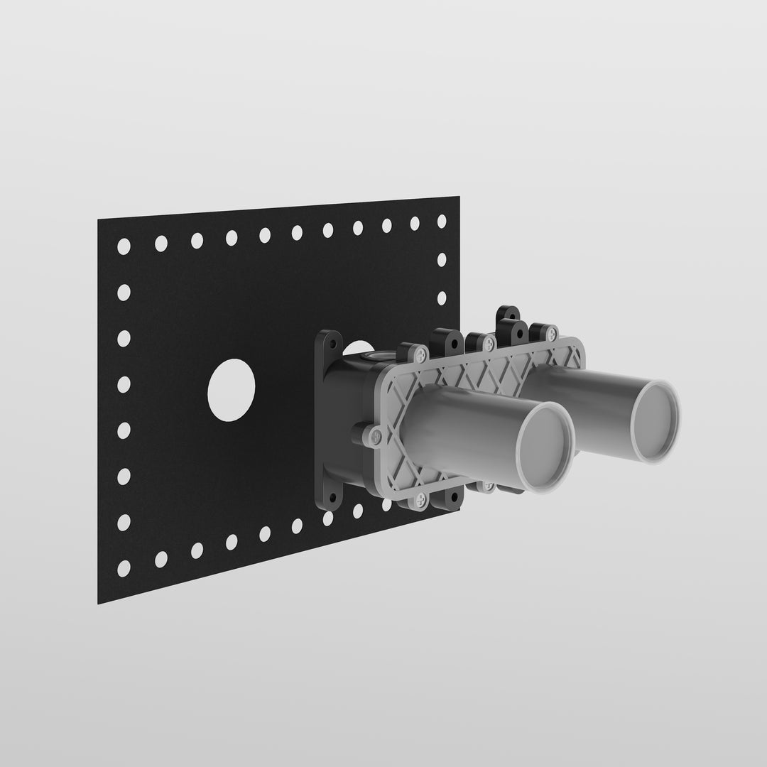 Flessa Mixer Rough In Bathroom Accessories GESSI Steel Brushed  