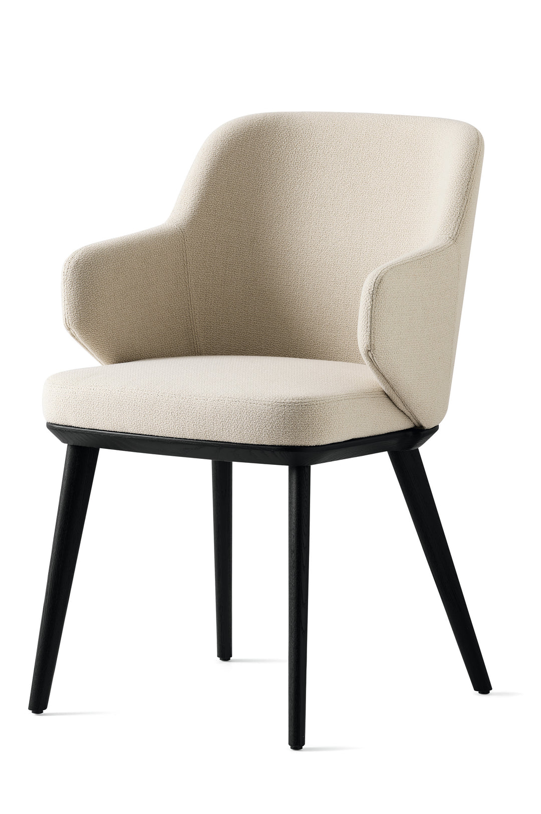 Foyer Chair XL Matt Black Sand  Calligaris   