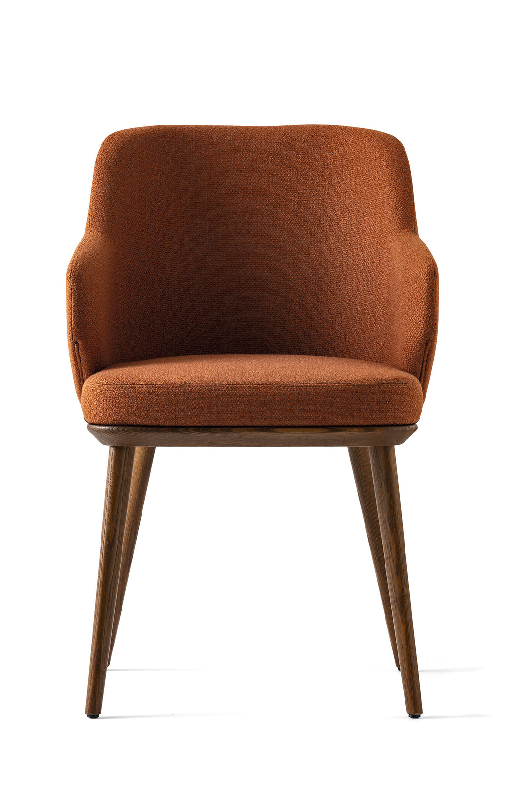 Foyer Chair Walnut Terracotta-2  Calligaris   