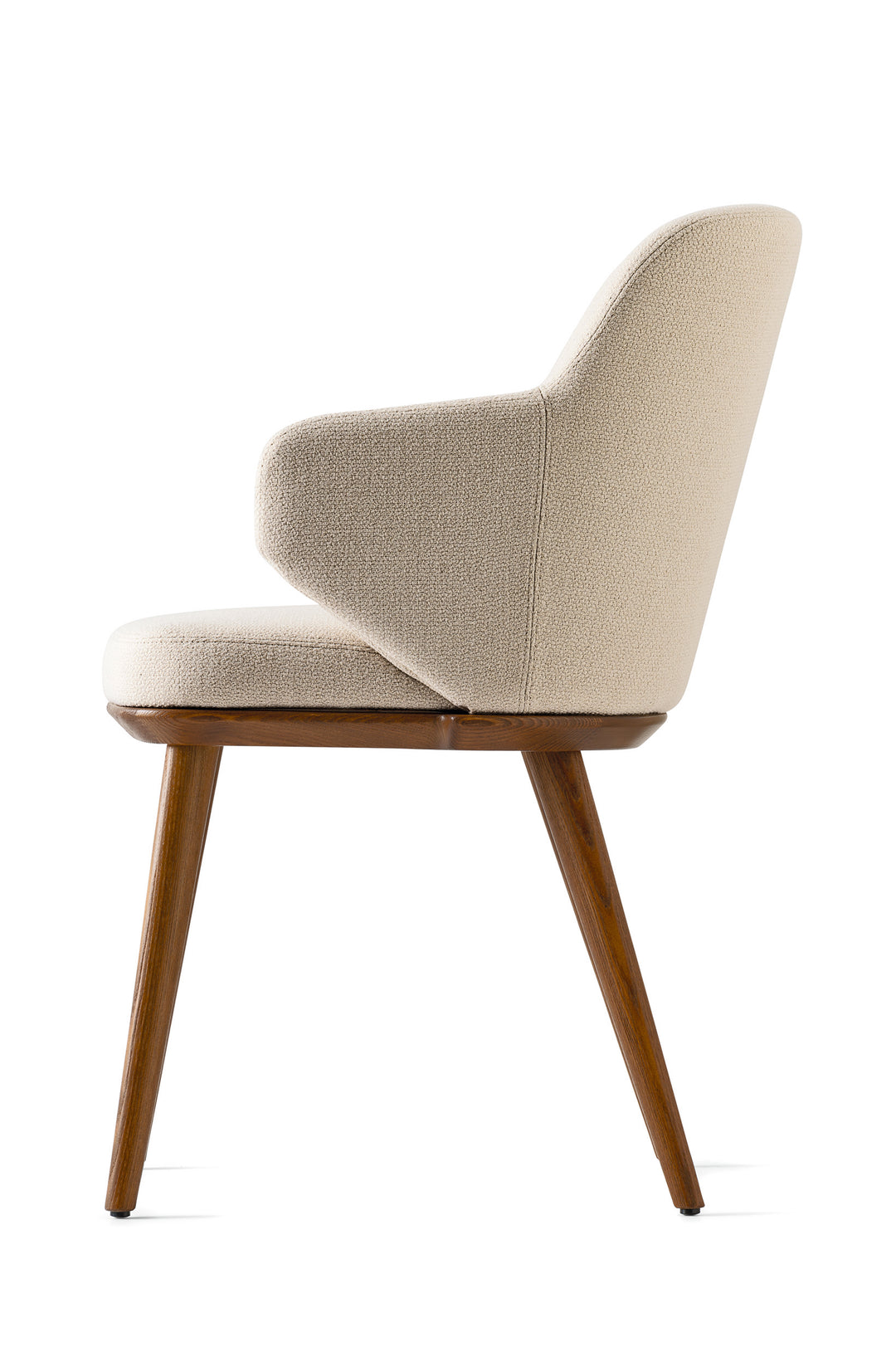 Foyer Chair Walnut Sand-2  Calligaris   