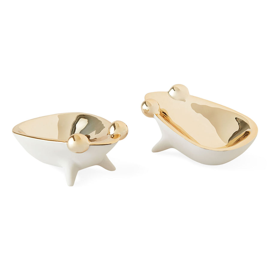 Frog Salt & Pepper Cellars Jonathan Adler