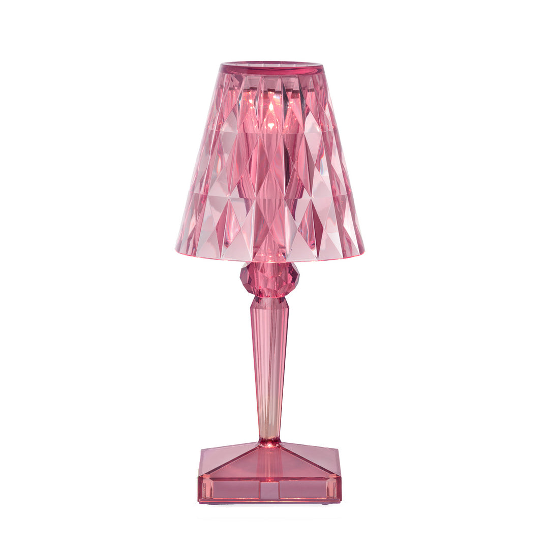 Battery Table Lamp Table Lamps Kartell Pastel Pink