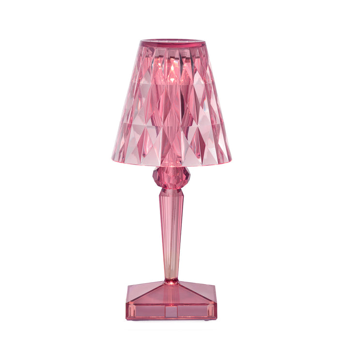 Battery Table Lamp Table Lamps Kartell Pastel Pink