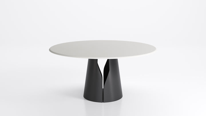 Giano Argile Round Dining Table Dining Table Cattelan Italia   