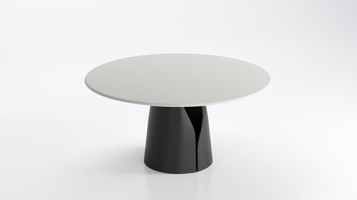 Giano Argile Round Dining Table Dining Table Cattelan Italia   