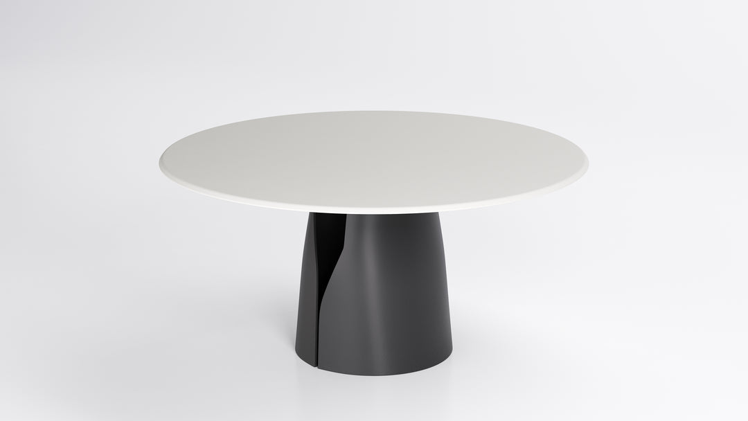 Giano Argile Round Dining Table Dining Table Cattelan Italia   