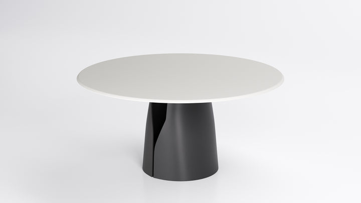 Giano Argile Round Dining Table Dining Table Cattelan Italia   