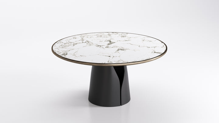 Giano Keramik Premium Round Dining Table Dining Table Cattelan Italia   
