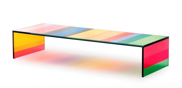 Dark Side of the Moon Low Table Table Glas Italia THE09C: L 61.0" x W 21.6" x H 11.8" In Stock 