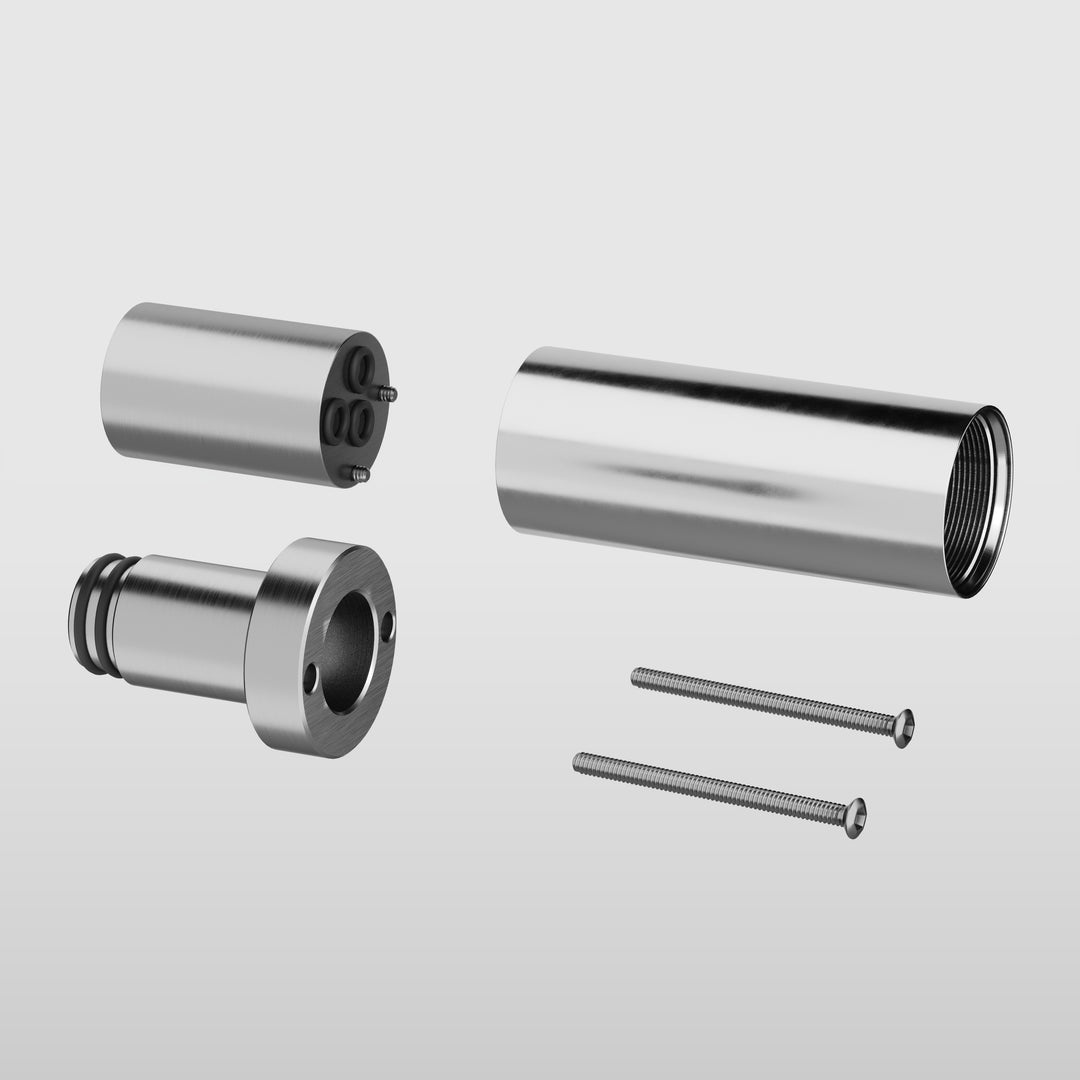 Gessi Height Built-in Mixer Rough- RI29532 Showers GESSI Matte White  