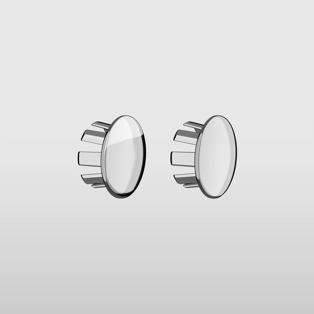 Gessi Lateral Hole Plugs For Item 42115 Bathroom Accessories GESSI Cromo  