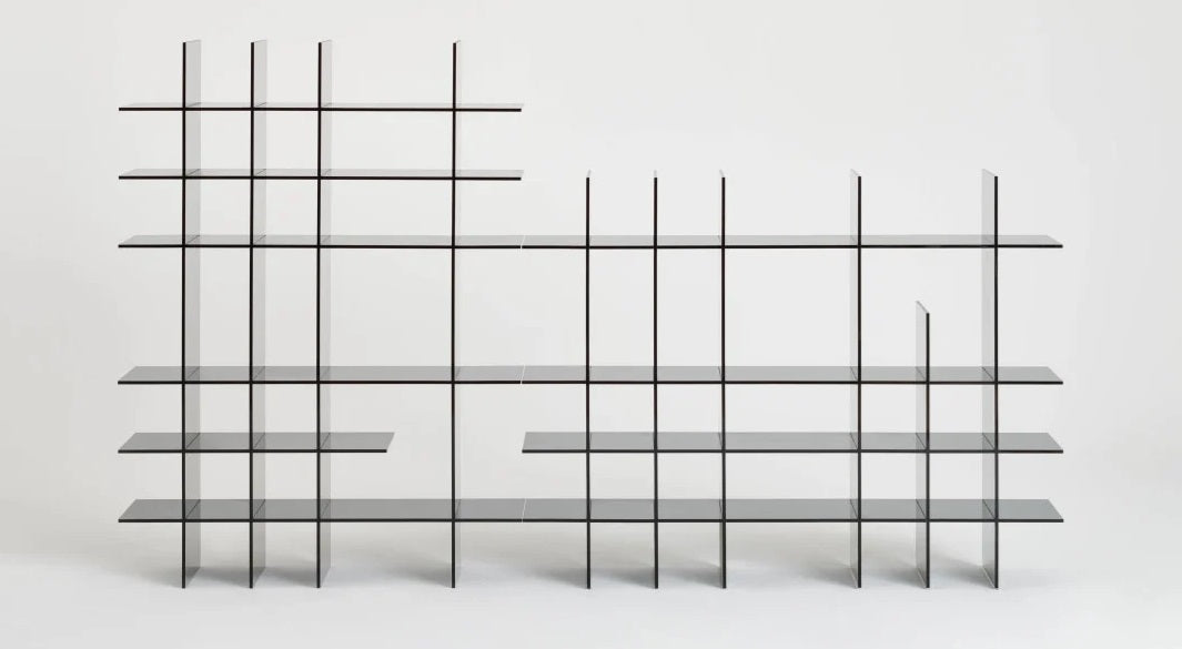 Ami-verre Freestanding Bookcase Bookcase Glas Italia   