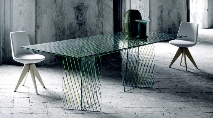 Crossing Dining Table Dining Table Glas Italia   